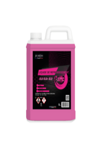 LIQUIDE DE REFROIDISSEMENT ROSE AMG G13 -37°C (BIDON 5L)