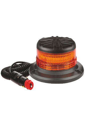 GYROPHARE LED EXTRA PLAT HOMOLOGUE 12/24V AIMANTE