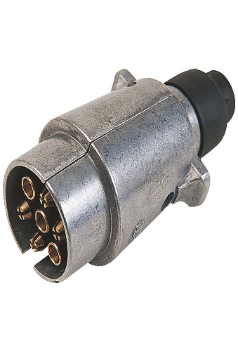 PRISE METAL MALE 12V, 7 PLOTS